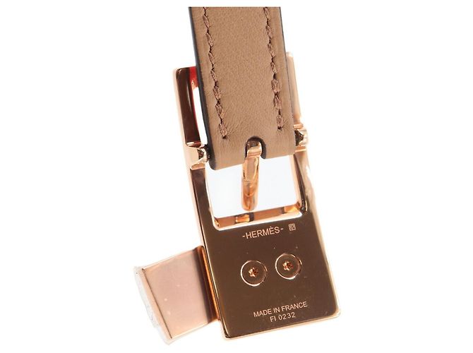 Hermès Hermes Lucky 15 Reversibler Gürtel - Ansicht 5