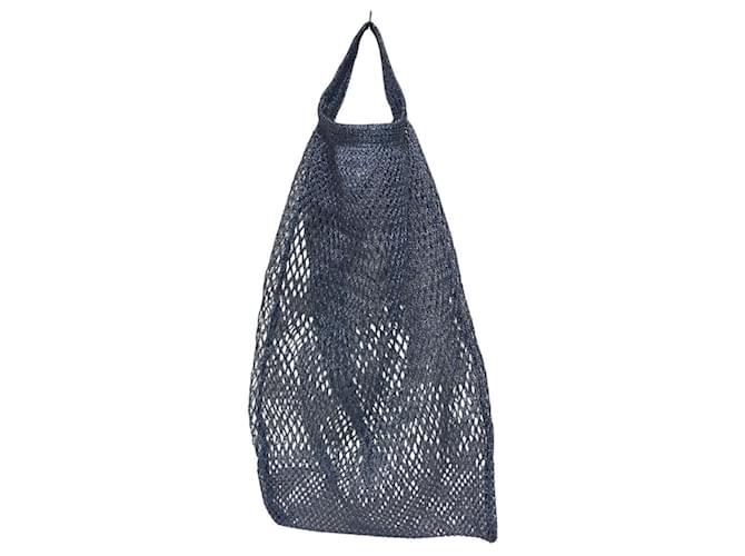 Prada Light Blue Triangle Plate Mesh Bag Hellblau - Ansicht 3