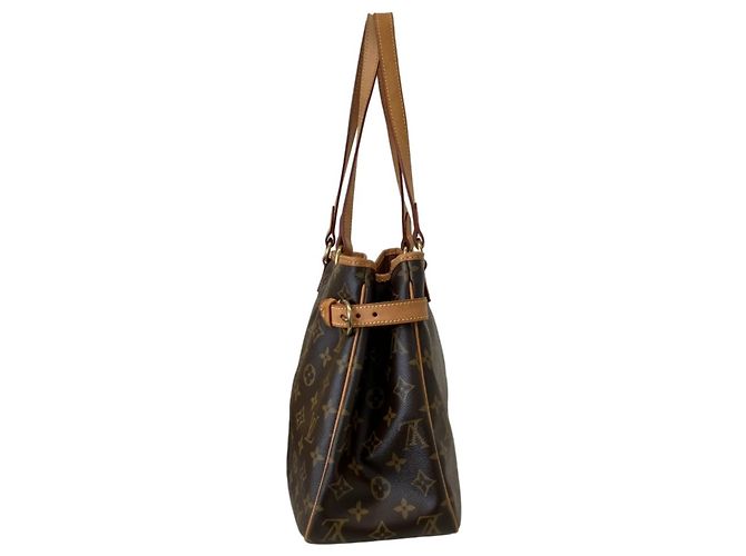 Borsa Tote Louis Vuitton Batignolles Horizontal Monogram Marrone Monogramma - vista 3