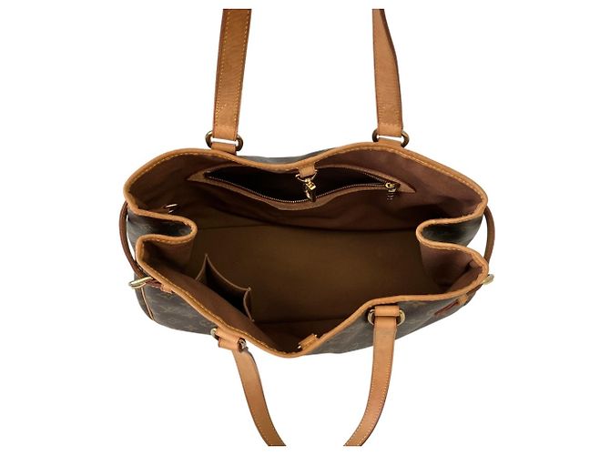 Borsa Tote Louis Vuitton Batignolles Horizontal Monogram Marrone Monogramma - vista 4