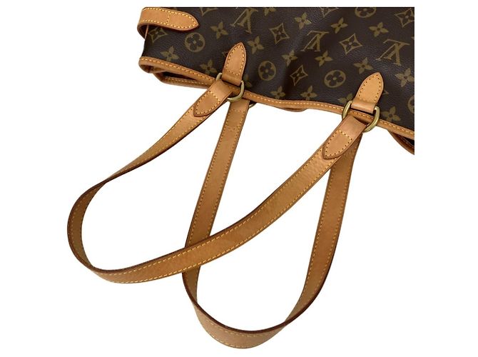 Borsa Tote Louis Vuitton Batignolles Horizontal Monogram Marrone Monogramma - vista 6