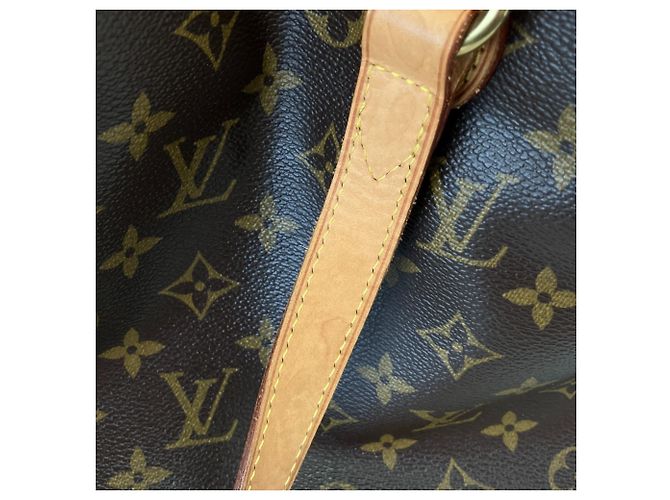 Borsa Tote Louis Vuitton Batignolles Horizontal Monogram Marrone Monogramma - vista 9
