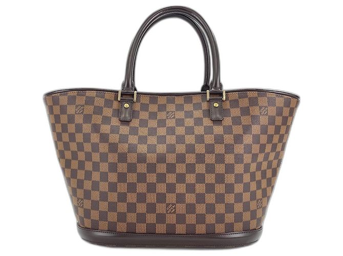 Borsa Tote Louis Vuitton Manosque GM Marrone - vista 3