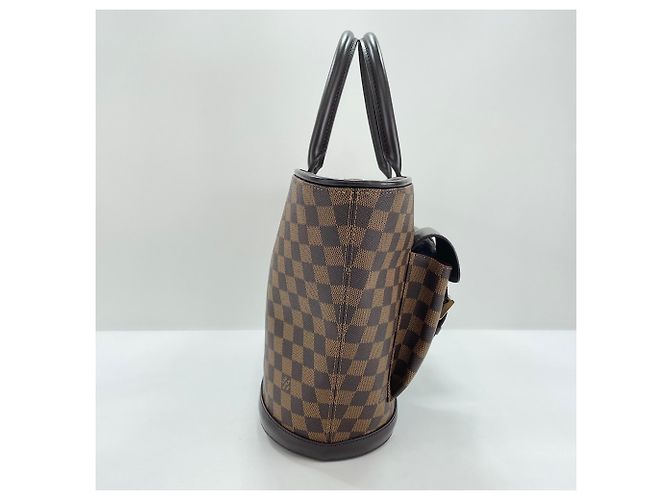Borsa Tote Louis Vuitton Manosque GM Marrone - vista 6