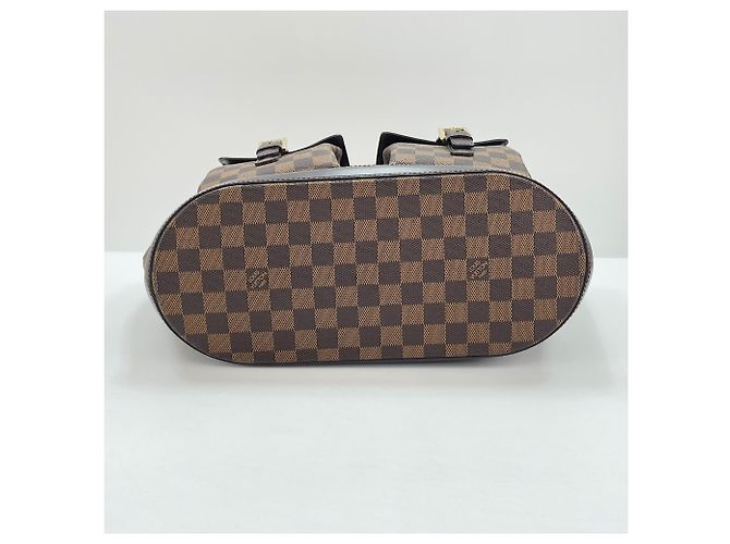 Borsa Tote Louis Vuitton Manosque GM Marrone - vista 7