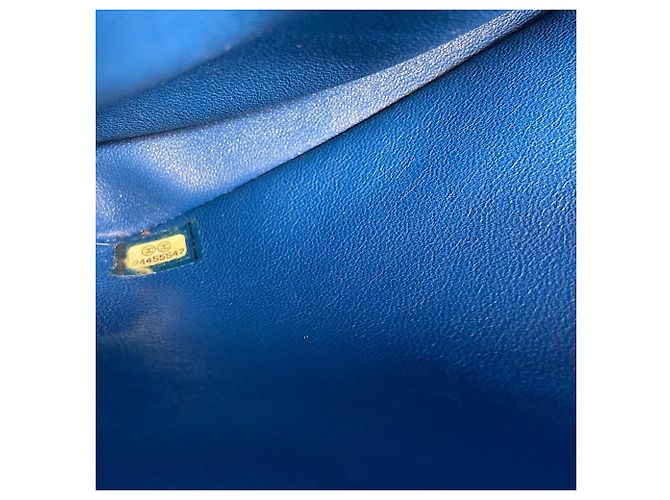 Borsa Chanel Matelassé Denim Blu - vista 15