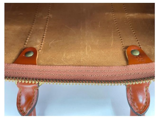 Borsa Louis Vuitton Keepall Boston Marrone - vista 11