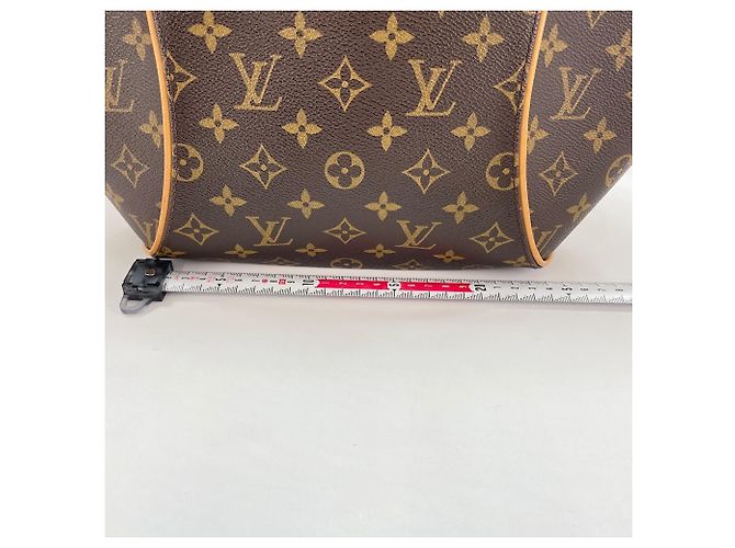 Borsa a tracolla Ellipse Louis Vuitton Marrone - vista 4