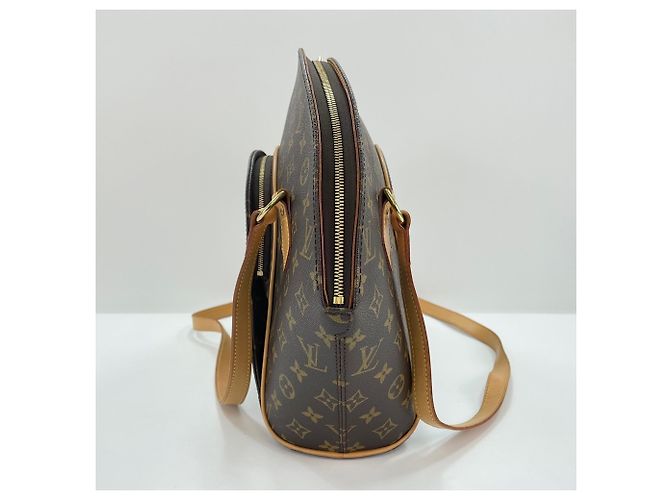 Borsa a tracolla Ellipse Louis Vuitton Marrone - vista 5