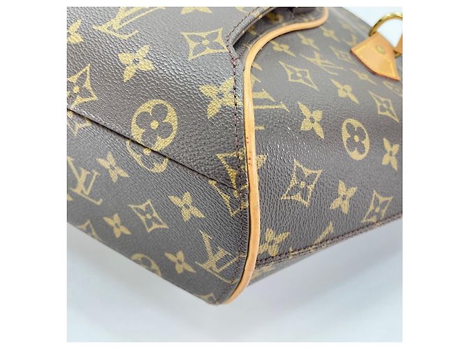 Borsa a tracolla Ellipse Louis Vuitton Marrone - vista 9