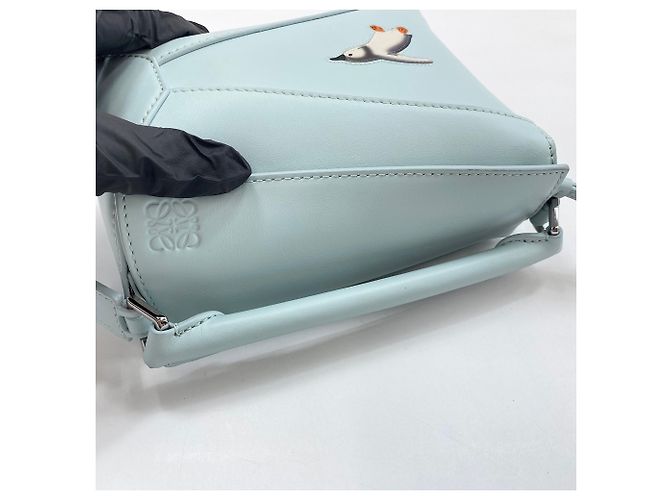 Loewe x Sna Fujita Puzzle Bag Mini Blu - vista 10