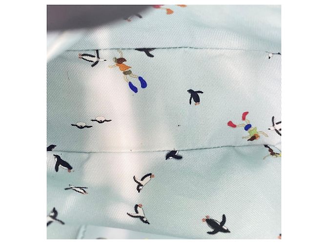 Loewe x Sna Fujita Puzzle Bag Mini Blu - vista 12