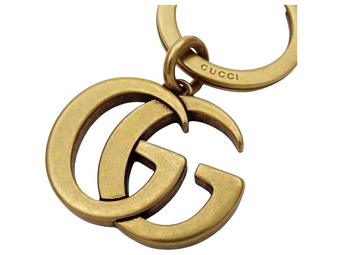 Portachiavi Gucci GG Marmont Gold D'oro - vista 4