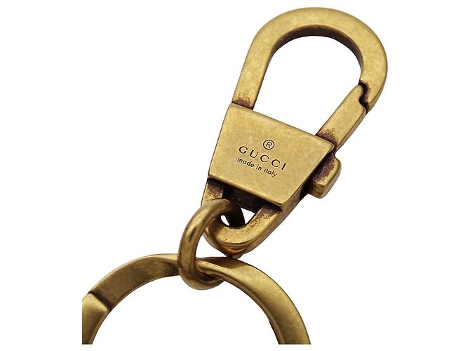 Portachiavi Gucci GG Marmont Gold D'oro - vista 5