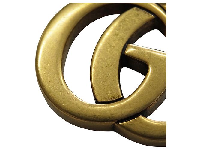 Portachiavi Gucci GG Marmont Gold D'oro - vista 8