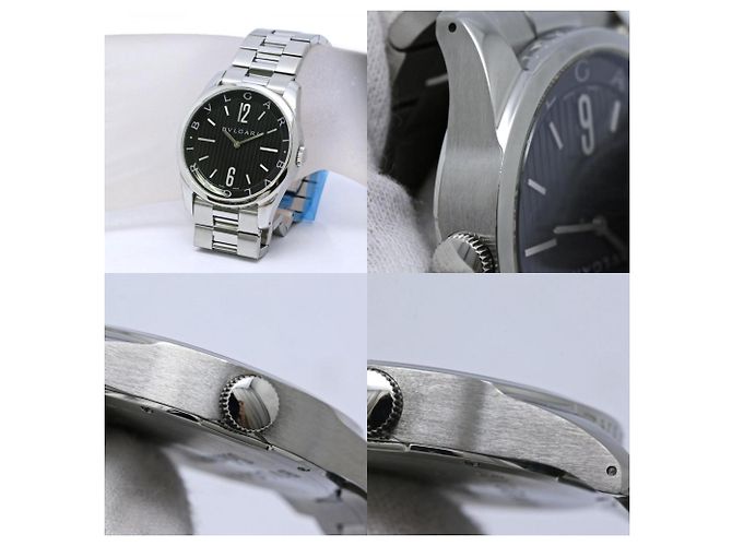 Bulgari Orologio da uomo Bvlgari Solotempo ST42BSS - vista 7