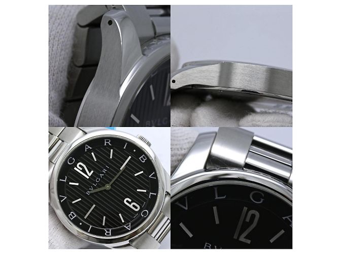 Bulgari Orologio da uomo Bvlgari Solotempo ST42BSS - vista 8