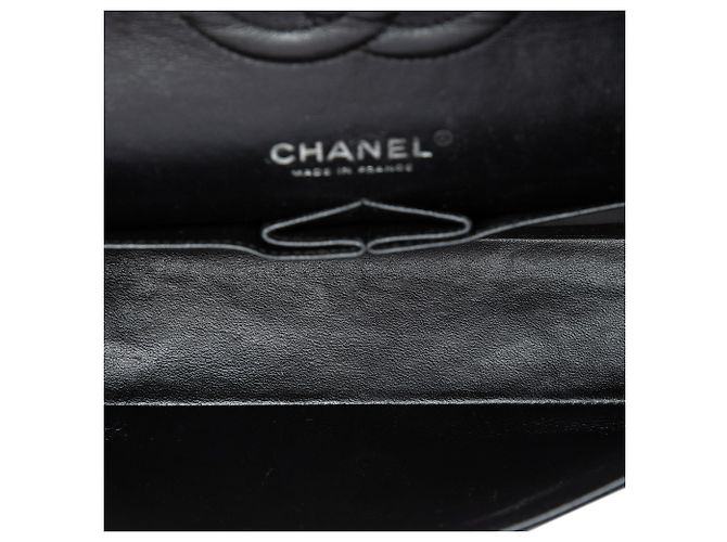 Chanel Black Medium Classic Caviar Double Flap Nero - vista 4