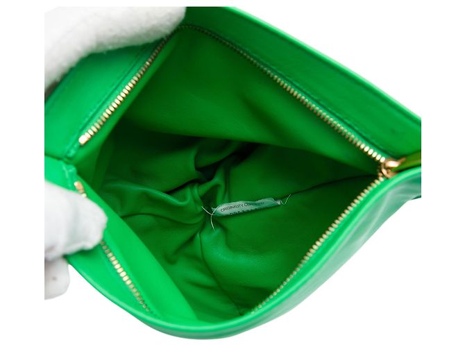 Borsa Bottega Veneta Green Mini Nappa The Twist Verde - vista 4