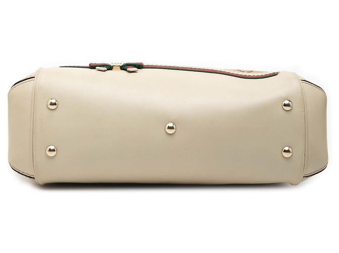 Sac à main Mayfair en toile GG beige de Gucci - vue 3