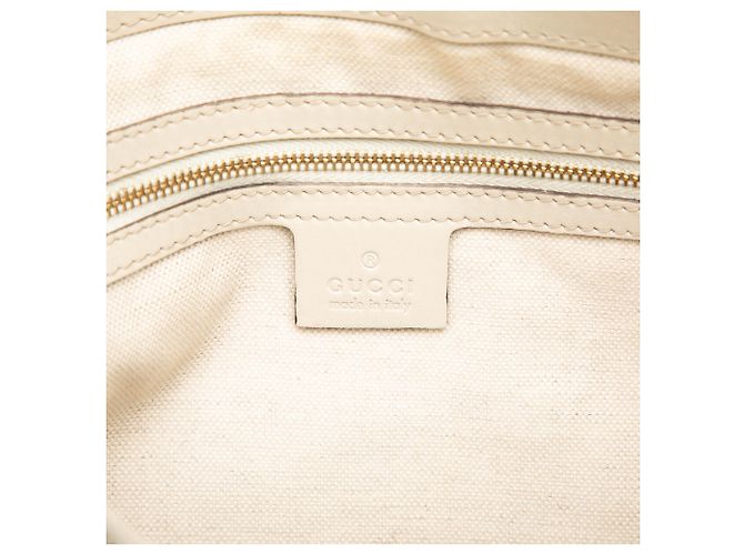 Sac à main Mayfair en toile GG beige de Gucci - vue 5