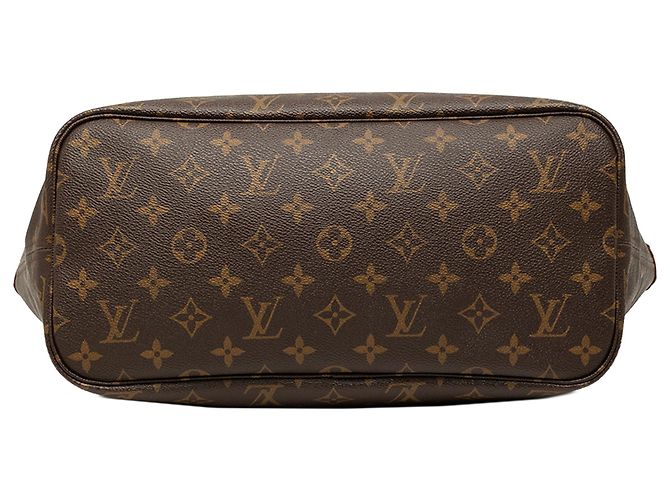 Louis Vuitton Marrone Monogram Neverfull MM - vista 3