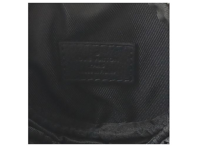 Bolso bandolera Louis Vuitton Black Monogram Shadow Duo Negro - vista 4