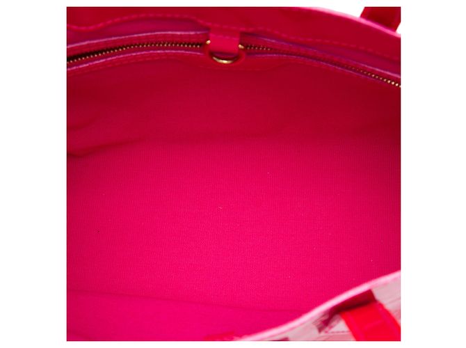 Louis Vuitton Pink Monogram Vernis Wilshire PM Rosa - vista 4