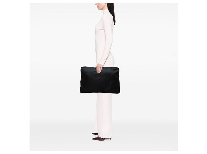 Portfolio Prada Black Tessuto con zip Nero - vista 6