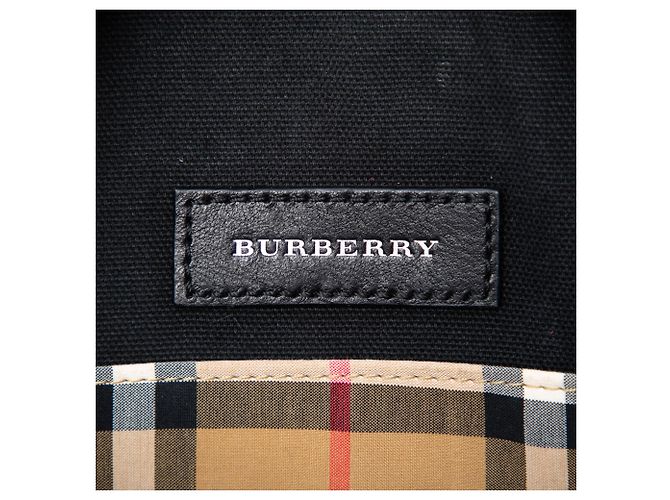 Burberry Beige Cartoon House Check Bolso bandolera redondo - vista 5
