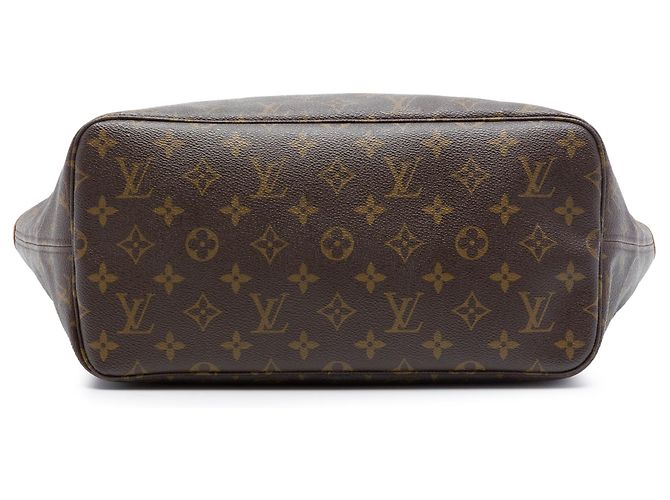 Louis Vuitton Marrone Monogram Neverfull MM - vista 3