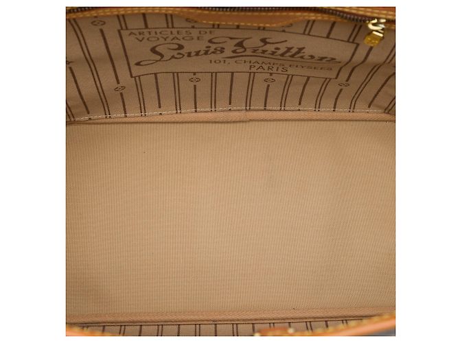 Louis Vuitton Marrone Monogram Neverfull MM - vista 4