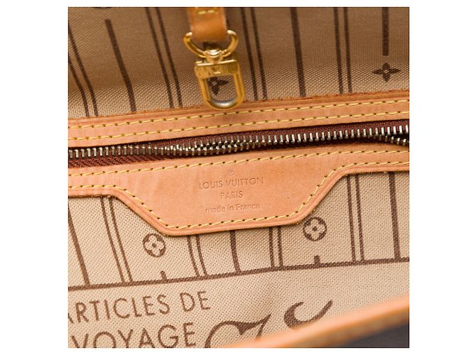Louis Vuitton Marrone Monogram Neverfull MM - vista 5