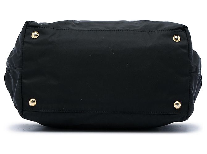 Tote Prada Black Tessuto Fiocco Bow Nero - vista 3