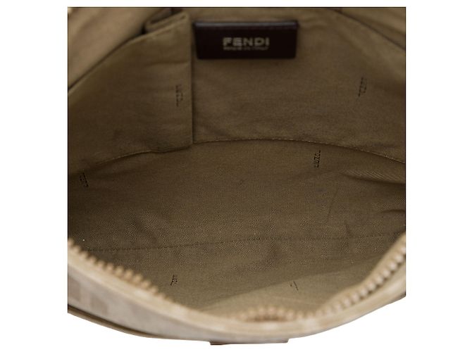 Fendi Beige Zucca Spalmati Crossbody - vista 4