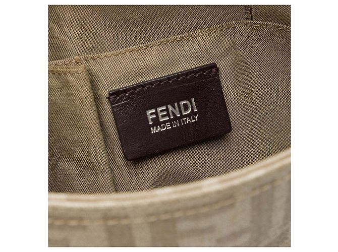 Fendi Beige Zucca Spalmati Crossbody - vista 5