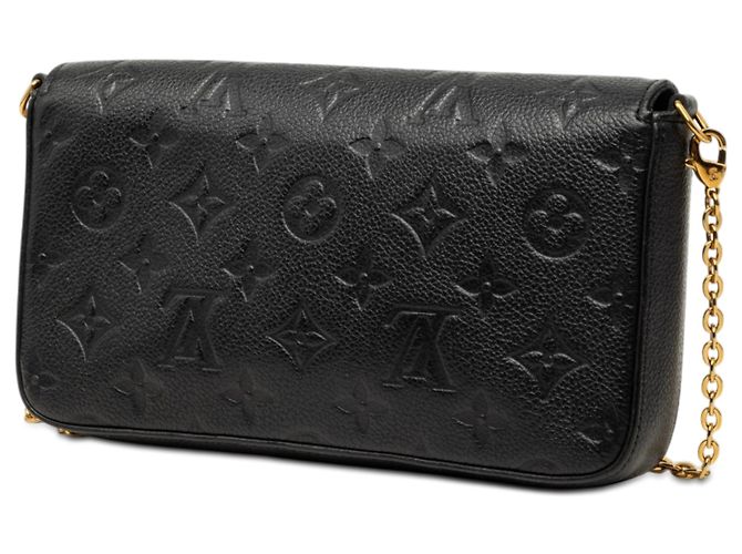 Pochette Félicie Louis Vuitton Pochette Felicie in pelle Monogram Empreinte nera - vista 2