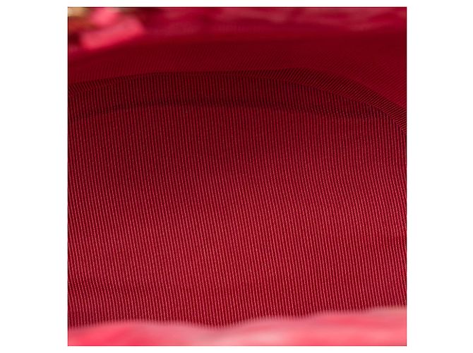 Bolsa Bucket Chanel Pink Mini Velvet Crystal Pearl Crush Rosa - vista 4