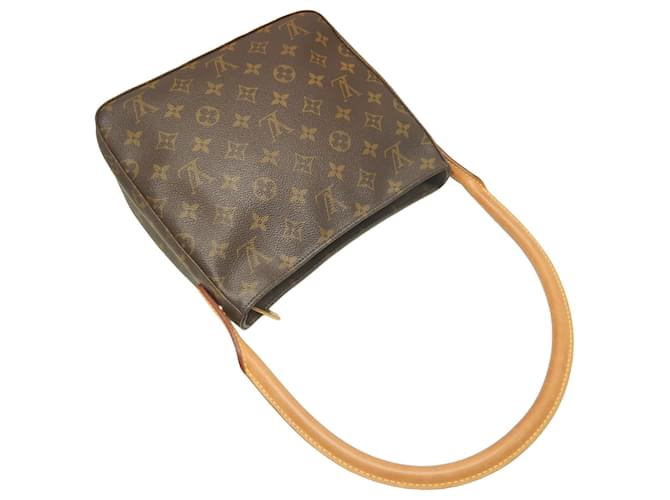 Louis Vuitton Marrone Monogram Looping MM - vista 3