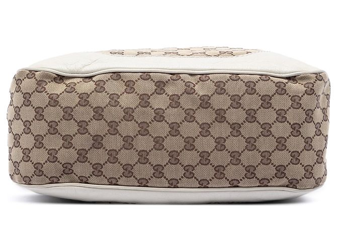 Gucci Beige GG Canvas Charlotte Hobo - Ansicht 3