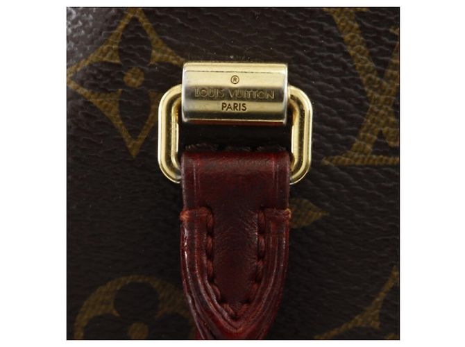 Louis Vuitton Marrone Monogram Pallas MM - vista 13