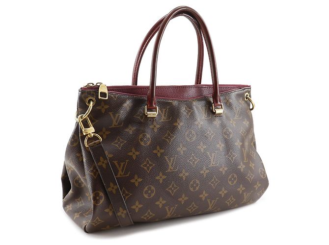 Louis Vuitton Marrone Monogram Pallas MM - vista 2