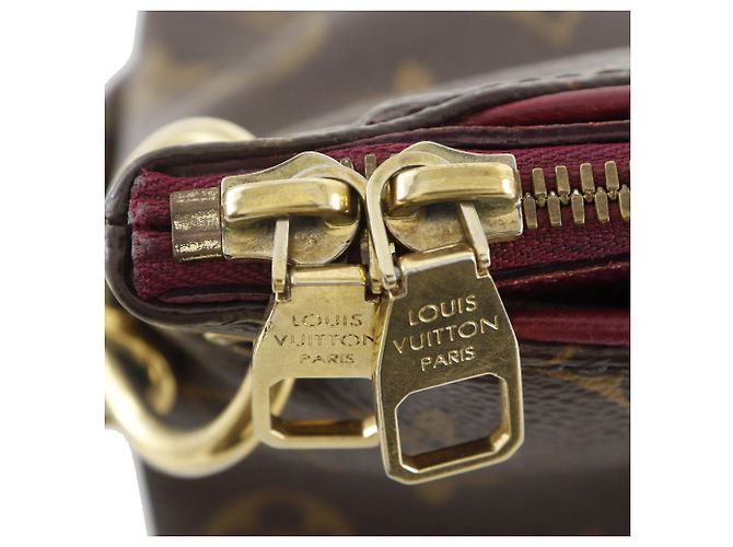 Louis Vuitton Marrone Monogram Pallas MM - vista 6