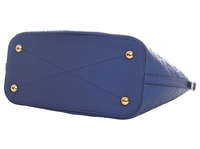 Louis Vuitton Blue Monogram Empreinte Mazarine MM - vista 8