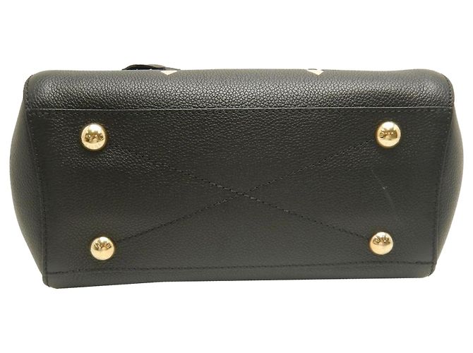 Louis Vuitton Black Bicolor Monogram Empreinte Giant Montaigne BB Nero - vista 2