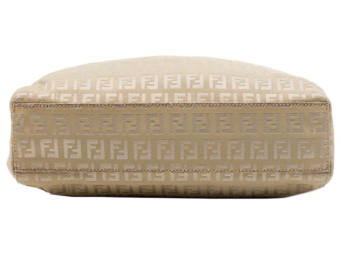 Fendi Beige Zucchino Canvas Shopping Tote - Ansicht 3