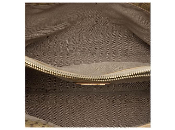 Fendi Beige Zucchino Canvas Shopping Tote - Ansicht 4