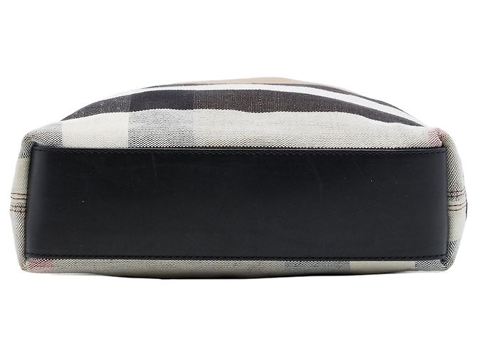 Burberry Sac Tottenham Brit en toile Mega Check marron Marron clair - vue 3