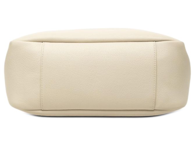 Saint Laurent Borsa Hobo in Pelle Morbida Marrone Large Le 5 a 7 Soft Beige - vista 3