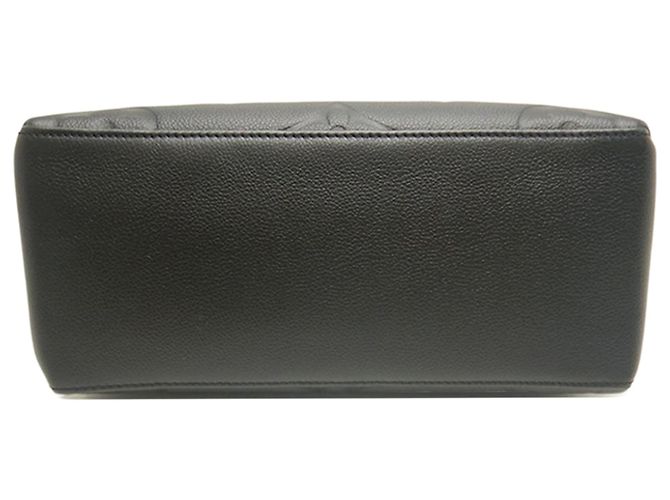 Louis Vuitton Black Monogram Empreinte Giant Petit Palais Nero - vista 4